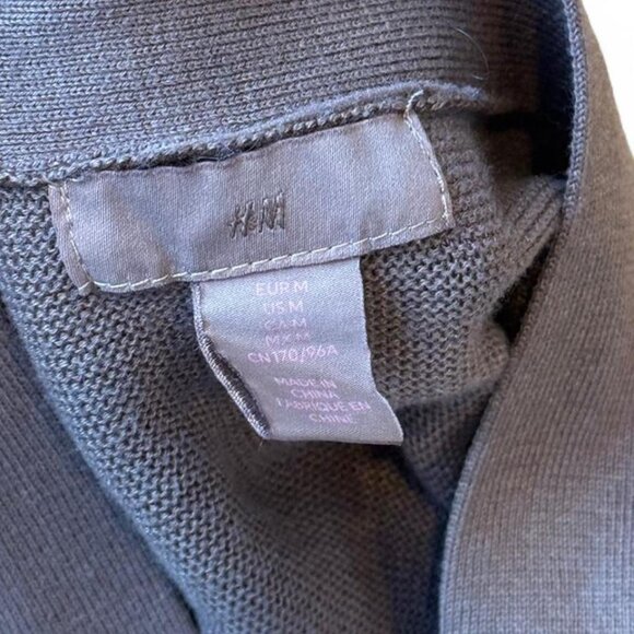 H&M Brown Relaxed Fit Cardigan Sweater - Picture 3 of 3